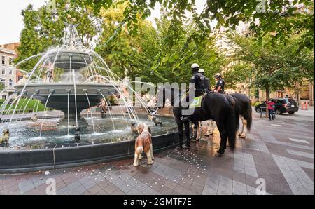 Berczy Park Claude Cormier CCxA Stock Photo