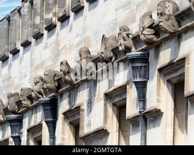 Oxford, England - 24 March 2012; no people in view; Magdalen is one of the largest and oldest of the Oxford University Colleges. It also has its very Stock Photo