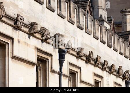 Oxford, England - 24 March 2012; no people in view; Magdalen is one of the largest and oldest of the Oxford University Colleges. It also has its very Stock Photo