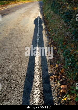 Radley Village, Oxfordshire, England - 27 October 2020;  no people in shot. One of the few plus points about the current pandemic is that you can safe Stock Photo