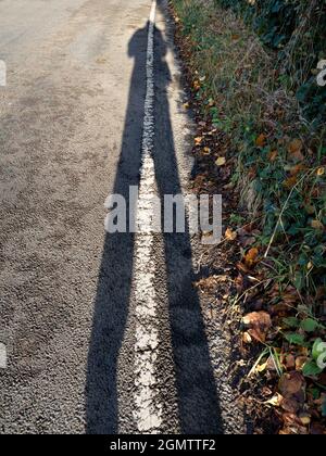 Radley Village, Oxfordshire, England - 27 October 2020;  no people in shot. One of the few plus points about the current pandemic is that you can safe Stock Photo