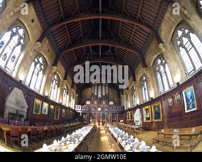 Oxford, England - 2014; Founded in 1263, Balliol is one of OxfordÕs oldest and largest colleges; it is located on Broad Street, at the historic heart Stock Photo