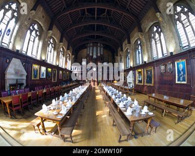 Oxford, England - 2014; Founded in 1263, Balliol is one of OxfordÕs oldest and largest colleges; it is located on Broad Street, at the historic heart Stock Photo