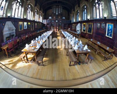 Oxford, England - 2014; Founded in 1263, Balliol is one of OxfordÕs oldest and largest colleges; it is located on Broad Street, at the historic heart Stock Photo