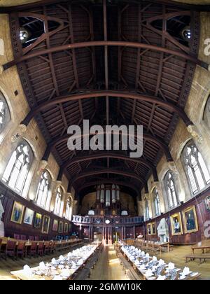 Oxford, England - 2014; Founded in 1263, Balliol is one of OxfordÕs oldest and largest colleges; it is located on Broad Street, at the historic heart Stock Photo