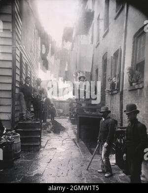 Photograph of Bandits' Roost by Jacob Riis (1849-1914) Danish American ...