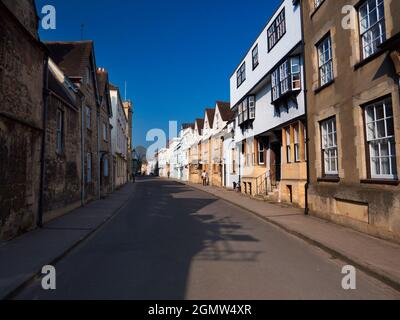 Oxford, England - 29 March 2019   The historic city of Oxford has many famous sights, landmarks and university colleges to see. But just as interestin Stock Photo