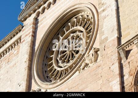 Dome, Foligno, Umbria, Italy, Europe Stock Photo