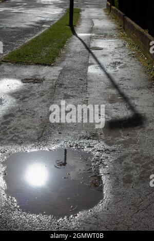 Radley Village, Abingdon, England - 29 February 2020; no people in view. You can see abstract firm and beauty just about anywhere if you stay tuned to Stock Photo