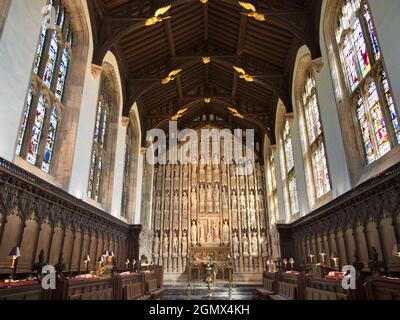 Oxford, England - 2012; All Souls College was founded by Henry VI of England and Henry Chichele (Archbishop of Canterbury), in 1438.  Unique to All So Stock Photo