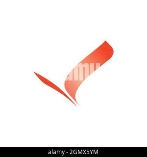 abstract wing fly letter V logo icon flat concept vector graphic design Stock Vector
