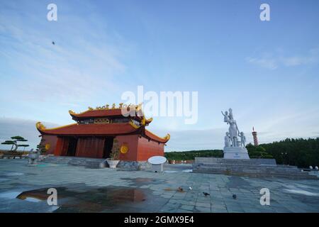 Nice landscape in Ca Mau province southern Vietnam Stock Photo