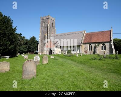 St Botolph's Church, Iken, Suffolk England UK Stock Photo