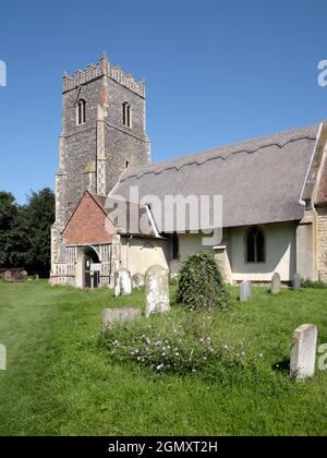 St Botolph's Church, Iken, Suffolk England UK Stock Photo