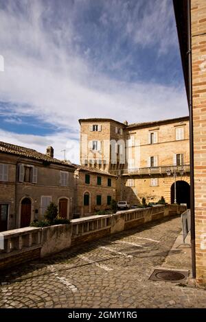 Village, Carassai, Ascoli Piceno, Marche, Italy, Europe Stock Photo