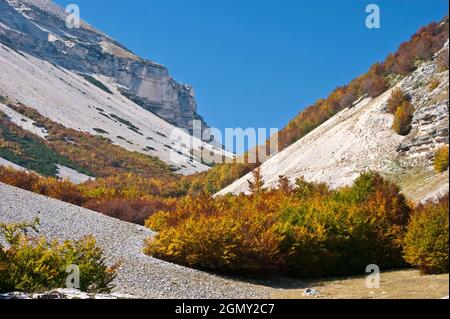 Majella National Park, Valley of the Holy Spirit, Fara San Martino, Chieti, Abruzzo, Italy, Europe Stock Photo