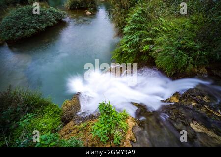 Cho waterfall in Cao Bang province northern Vietnam Stock Photo