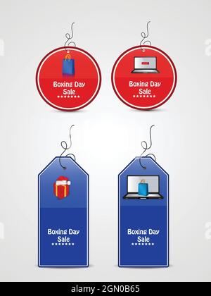 Boxing Day Background Stock Vector