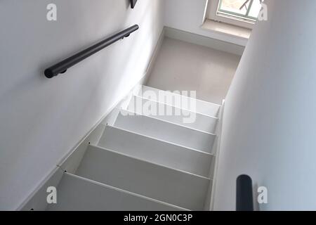 Stairs in a house Stock Photo