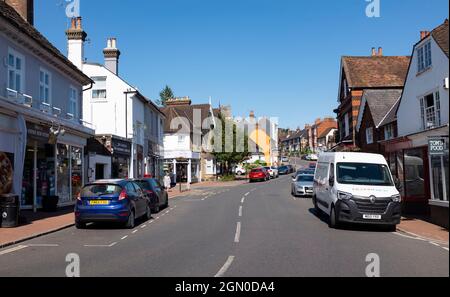 Cuckfield High Street near Haywards Heath , Sussex , England , UK Stock Photo