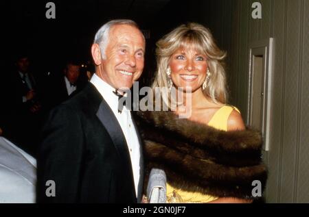 Alexis Maas and Johnny Carson Circa 1980's Credit: Ralph Dominguez ...