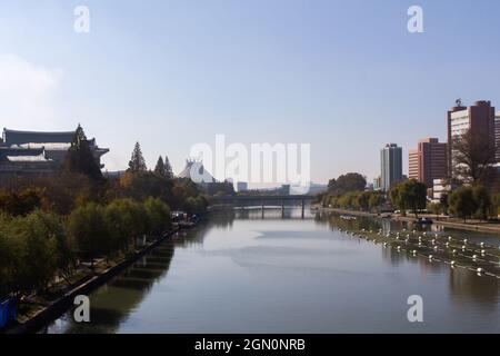View at Pyongyang Ice Rink in North Korea Stock Photo - Alamy