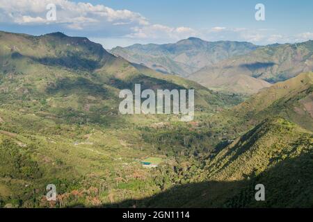 Tierradentro valley in Cauca region of Colombia Stock Photo