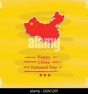 China National Day Stock Vector