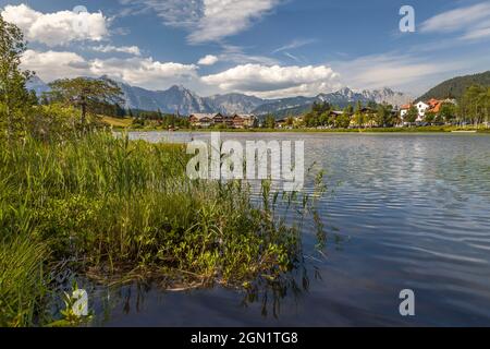 Wildsee near Seefeld in Tirol, Tyrol, Austria Stock Photo
