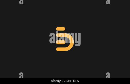 LETTER B LOGO DESIGN WITH NEGATIVE SPACE EFFECT Stock Vector