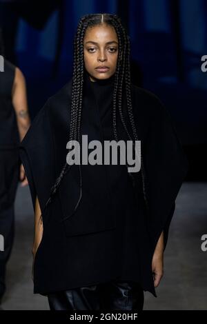 COS runway during London Fashion Week on September 2021 - London, UK. 17/09/2021 Stock Photo