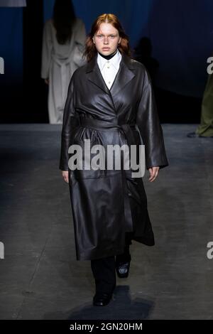 COS runway during London Fashion Week on September 2021 - London, UK. 17/09/2021 Stock Photo