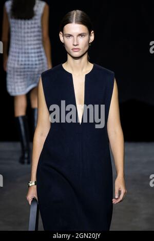 COS runway during London Fashion Week on September 2021 - London, UK. 17/09/2021 Stock Photo