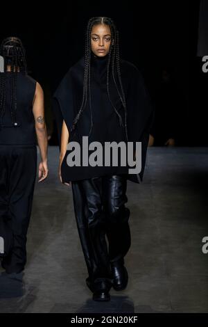 COS runway during London Fashion Week on September 2021 - London, UK. 17/09/2021 Stock Photo