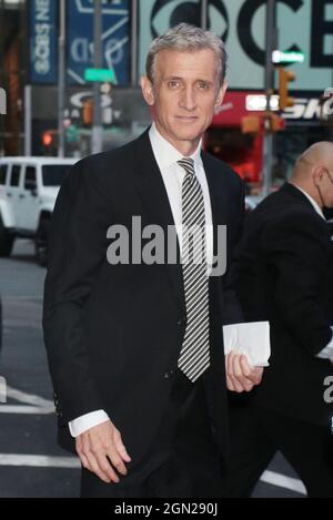 New York, NY, USA. 21st Sep, 2021. Dan Abrams seen at ABC Studios in New York City on September 21, 2021. Credit: Rw/Media Punch/Alamy Live News Stock Photo