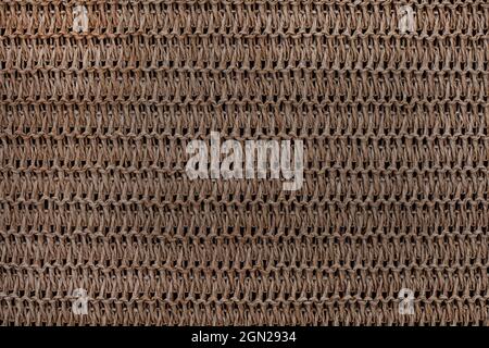 rough natural woven textiles and materials for background use Stock Photo