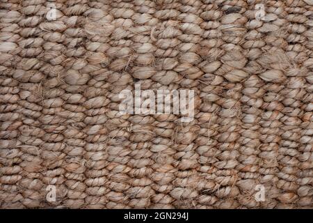 rough natural woven textiles and materials for background use Stock Photo