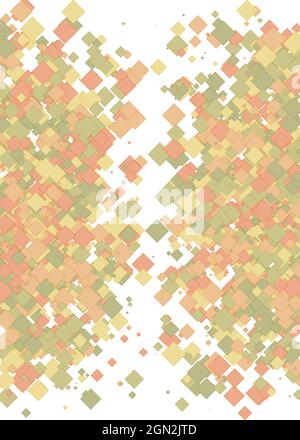 Colorful Universe Distribution Computational Generative Art background illustration Stock Vector