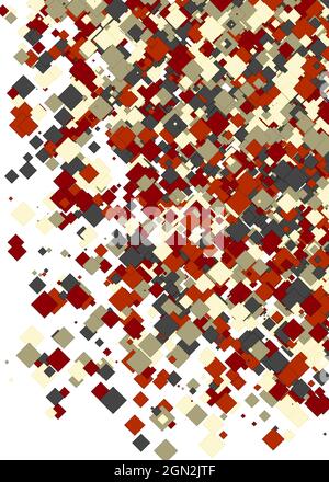 Colorful Universe Distribution Computational Generative Art background illustration Stock Vector