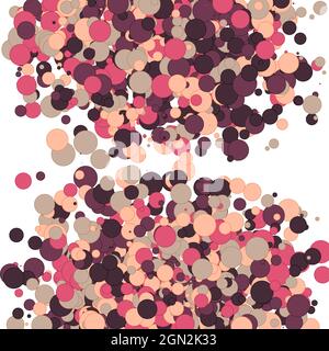 Colorful Universe Distribution Computational Generative Art background illustration Stock Vector