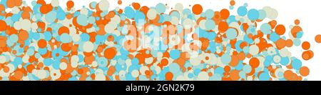 Colorful Universe Distribution Computational Generative Art background illustration Stock Vector