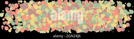 Colorful Universe Distribution Computational Generative Art background illustration Stock Vector
