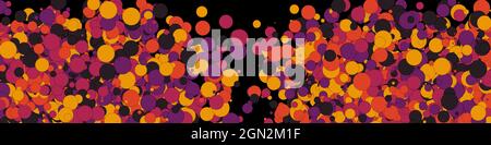 Colorful Universe Distribution Computational Generative Art background illustration Stock Vector