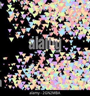 Colorful Universe Distribution Computational Generative Art background illustration Stock Vector