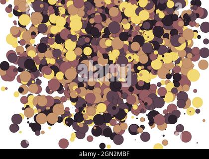 Colorful Universe Distribution Computational Generative Art background illustration Stock Vector