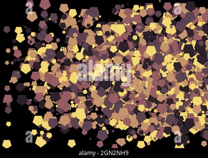 Colorful Universe Distribution Computational Generative Art background illustration Stock Vector