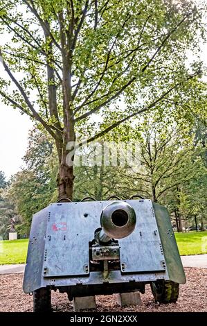 Hotel Hartenstein, Oosterbeek was the British HQ during the Battle of Arnhem and is now a war museum Stock Photo