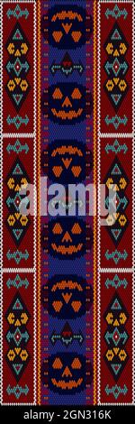 Ornament, mosaic, ethnic, folk pattern. It is made in bright, juicy, perfectly matching colors. Stock Vector