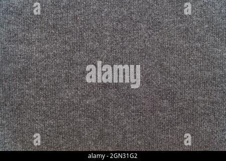 Gray synthetic wool carpet for background and design Stock Photo