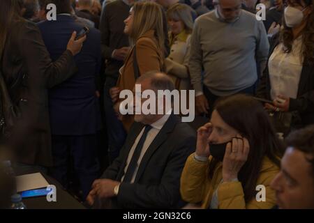 Ciudad De Buenos Aires, Argentina. 21st Sep, 2021. Luis Juez, candidate for National Senator for the Province of Córdoba. (Photo by Esteban Osorio/Pacific Press) Credit: Pacific Press Media Production Corp./Alamy Live News Stock Photo